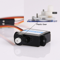 Deao 4.3g Moteur Servo Sans Noyau Ultra Léger Mini pour Drone RC, Micro-Moteur, Accessoire Électronique, Connecteur de Montage, Poupées, Hobby