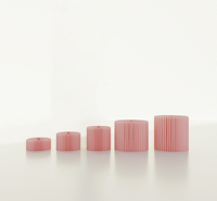 Support de table décoratif Spazepaper, mini support de bureau, support cylindrique, petit présentoir en papier kraft écologique pour la décoration de la maison