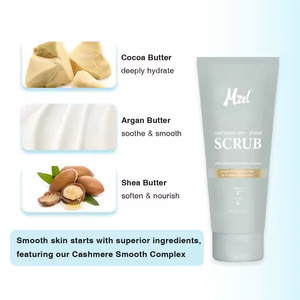 Private Label Natural Shave Prep Zucker peeling Glätten des Peeling <span class=keywords><strong>Preshave</strong></span> für Bikini Schamhaar und Haut - Product Image 4