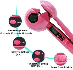 De cabello rizar varita profesional rizadores de pelo que labra la herramienta para mujer sin pelo automático varita/ - Product Image 3