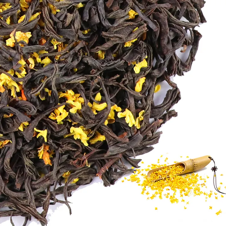 High Quality Bulk Wholesale Classic Floral Black Tea Flavored Tea Osmanthus Black Tea