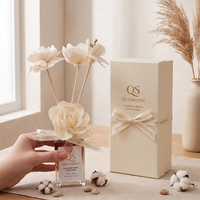 Diffuseur de Parfum d'Ambiance Fleur Marque Blanche Aromathérapie Parfumé Ensembles de Diffuseurs à Bâtonnets Sans Liquide