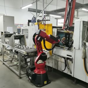 Bras robotisé industriel automatique 6 axes BRTIRUS0805A avec moteur PLC, charge utile de 5 kg pour le moulage par injection, l'estampage et la manutention - Product Image 6
