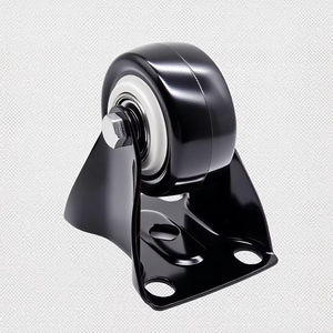 Hochleistungs-1, 5-Zoll-Polypropylen-Starrrollen, nicht rotierende Industrie qualität mit Kugellager und 30kg Tragfähigkeit - Product Image 4