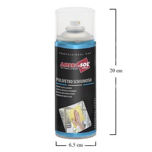 Ambro-Sol Pulivetro Schiumoso Spray 400ml Detergente Professionale per Vetri per Uso Automobilistico - Product Image 2
