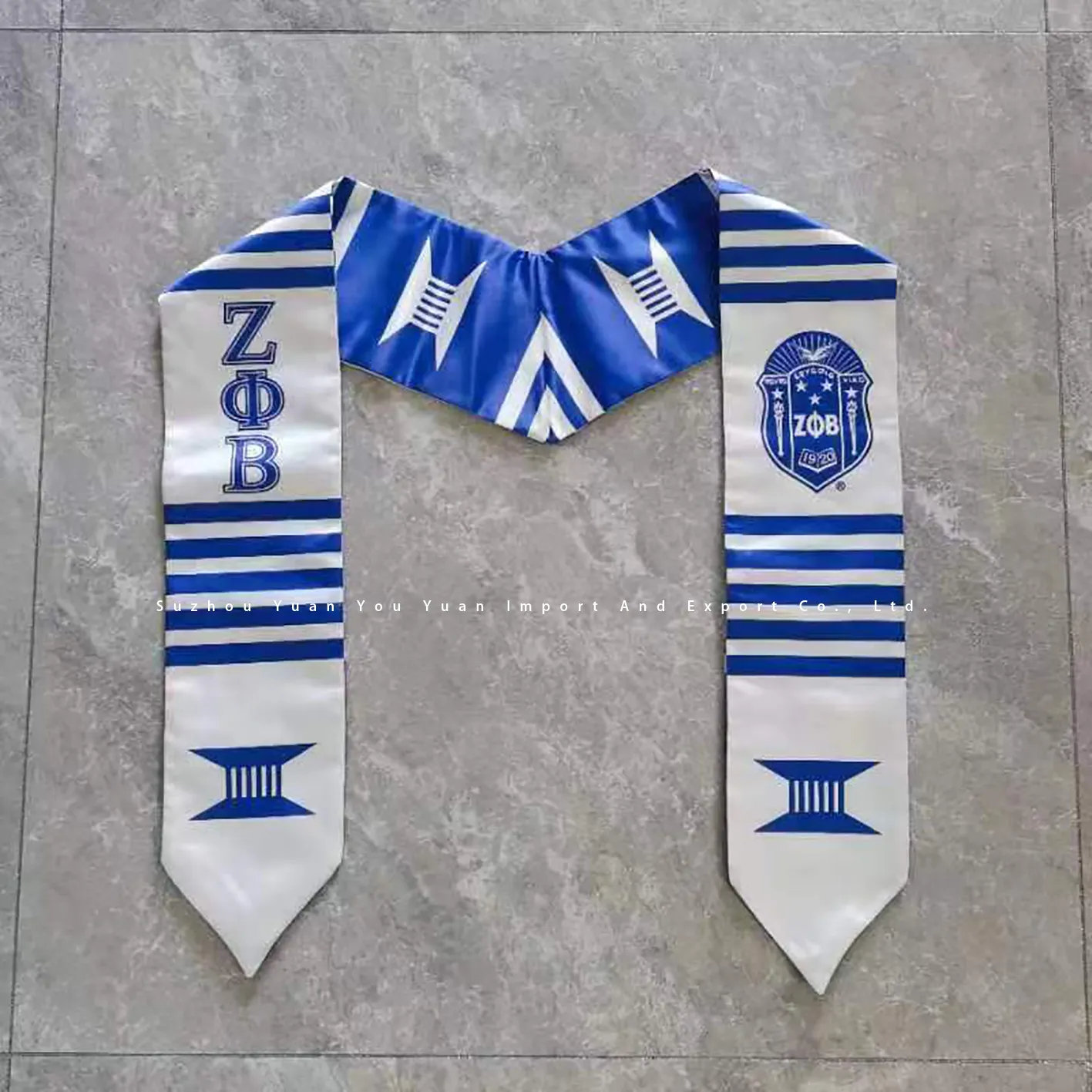 Envío Gratis 70x4,7 Pulgadas Zeta Phi Beta 1920 Letras Griegas Decorativas Sorority Stole