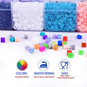 Cuentas de Plástico Multicolores para Planchar, Cuentas Perler de 5mm, Juguetes Educativos, Tablero de Clavijas, Cuentas Hama para Niños, Venta al Por Mayor - Product Image 5