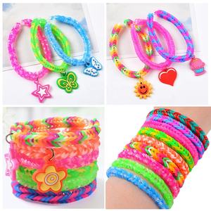 ชุดของเล่นทางการศึกษาสายรัดผ้าทอหลากสีสำหรับเด็ก DIY - Product Image 5