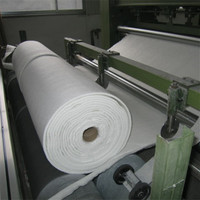 Feutre en fibre de verre E haute densité pour silencieux et isolation thermique industrielle haute température, tapis aiguilleté en fibre de verre