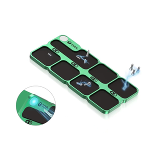 Plateau de rangement pour vis 2uul ST95 avec coussin anti-roulement pour iPhone, <span class=keywords><strong>Samsung</strong></span>, tablette, <span class=keywords><strong>téléphone</strong></span> portable, plateau pour vis, outils de <span class=keywords><strong>réparation</strong></span> - Product Image 1
