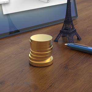 Hợp kim nhôm động vuông bàn ngón tay Máy tính để bàn chống căng thẳng FIDGET kim loại tay Fidget bóng Spinner cho xoay Túi đồ chơi - Product Image 5