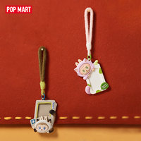 Boîte Mystère POP MART The MONSTERS Mode Chat sur Porte-Cartes Blind Box Labubu Mignon Étui pour Carte d'Identité Pendentif Sac Cadeau de Collection