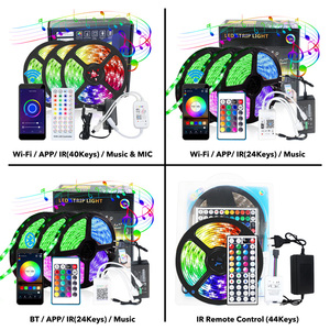 <span class=keywords><strong>Alexa</strong></span> de Amazon, Google Tuya <span class=keywords><strong>Wifi</strong></span> Ip65 Flexible impermeable direccionable <span class=keywords><strong>Luces</strong></span> de neón 5050 Rgb 2835 Kits <span class=keywords><strong>Led</strong></span> <span class=keywords><strong>Luces</strong></span> de tira - Product Image 2
