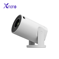 XNANO NUEVO Proyector Inteligente para el Hogar Q5 180 ° Proyector Mini Portátil Compacto HD para Smartphone con Proyección sin Rotación