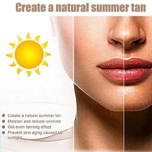 Lotion autobronzante biologique grande capacité, lotion bronzante longue durée, solution bronzante naturelle active sans soleil - Product Image 3