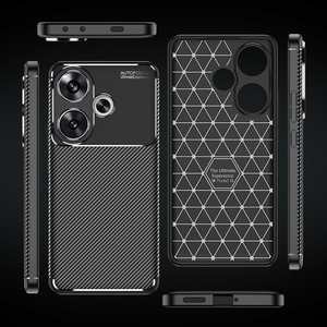 Funda Protectora de Silicona TPU Suave con Patrón de Fibra de Carbono Mate y Protección para la Cámara para Xiaomi <span class=keywords><strong>Poco</strong></span> F6 5G F6 <span class=keywords><strong>Pro</strong></span> - Product Image 1