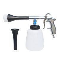 Pistola de limpieza neumática, pistola de limpieza de coche Turbo de alta presión, dispositivo de limpieza Interior de coche, revestimiento de techo de motor, botella de gran capacidad