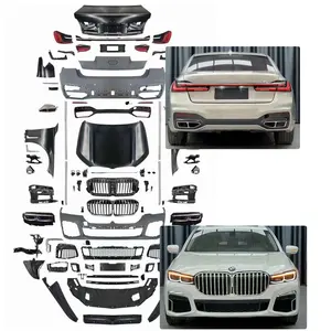 F02 Body Kit For BMW 7 Series F01 F02 Old upgrade into New G11 G12 M760 style bodykit with Front Rear Bumper Hood Fender