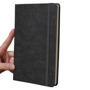 AI-MICH Good Quality Vintage Journal Diary A5 Custom Logo Hard Green Leather Cover PU Notebook - Product Image 5