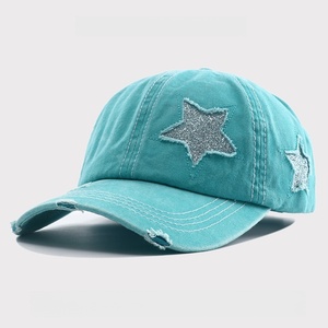 Casquette de sport vintage en coton délavé et vieilli, style baseball, ajustable, en jean uni, pour hommes et femmes, idéale pour le golf et les activités de plein air, personnalisable avec logo. - Product Image 3