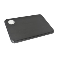 Lot de 24 glaçons de luxe en acier inoxydable noir, réutilisables et écologiques, pour whisky et vin, service OEM