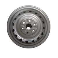 Jantes en acier galvanisé de 13 pouces Jantes en acier de remorque 13X4.5J avec 4 boulons de roue Jantes en acier de remorque de voiture 4X100