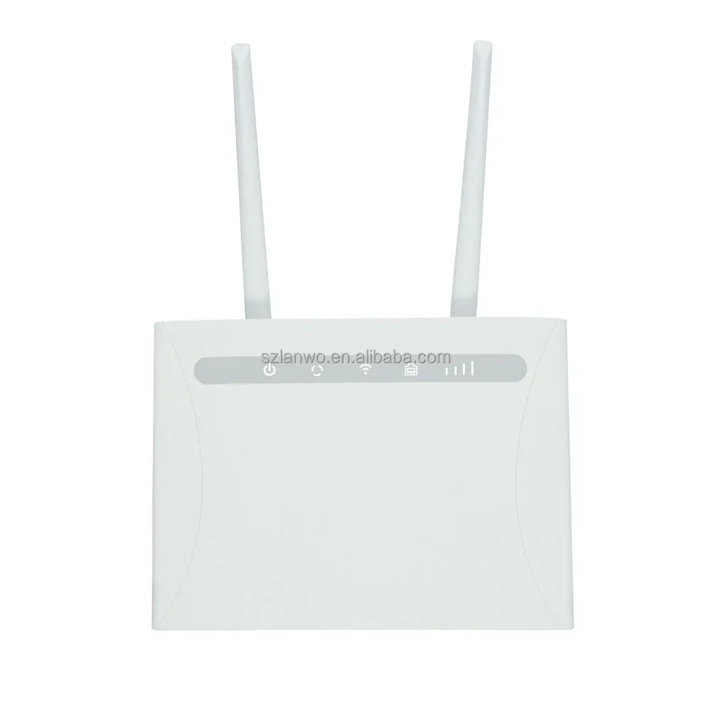 Routeur wifi déverrouillé avec emplacement pour carte sim 4G 4G LTE Cat4 CPE modem routeurs 300mbps wifi routeur sans fil intérieur réseau sans fil 4g