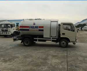 <span class=keywords><strong>Prix</strong></span> d'usine 4X2 5cbm GPL <span class=keywords><strong>Bobtail</strong></span> Camion 5m3 GPL Camion de remplissage - Product Image 3