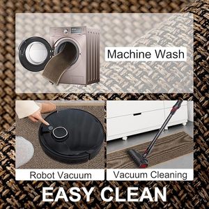 שטיחי מטבח נגד החלקה מרופד ללא החלקה החלקה על משטח גומי זכוכית - Product Image 4