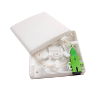 Caja Terminal de Fibra Óptica para Exteriores para Proyectos de Telecomunicaciones, Caja de Distribución de Cable de Fibra Óptica