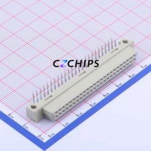 3511248BFRS0BNA1 Board-to-Board & Backplane Connector Bent Lead Through Hole,P=2.54mm Connector 48P 2.54mm Right Angle Insert 2 - Product Image 1