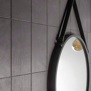 Piastrella Icon Coal 15x23 cm, spessore 8 mm, finitura opaca testurizzata, bordi irregolari - Product Image 6