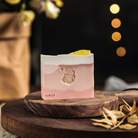 Savon en barre personnalisé fabriqué à la main sous forme solide avec de nouvelles formes du zodiaque pour un nettoyage quotidien du visage et de la peau