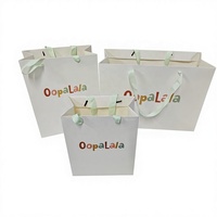 Sacs cadeaux miniatures imprimés personnalisés pour bijoux, colliers et boucles d'oreilles