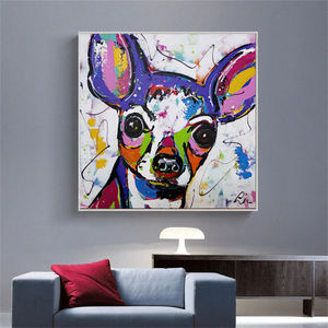 Póster <span class=keywords><strong>de</strong></span> Arte <span class=keywords><strong>de</strong></span> Animal <span class=keywords><strong>de</strong></span> Graffiti para decoración del hogar, imágenes <span class=keywords><strong>de</strong></span> pared en lienzo Pop <span class=keywords><strong>de</strong></span> calle para habitación <span class=keywords><strong>de</strong></span> bebé, <span class=keywords><strong>Pug</strong></span> - Product Image 3