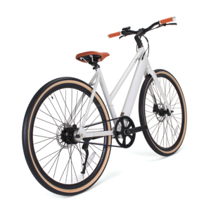 Entrepôt aux États-Unis Vélo de route à moteur 250W Vélo électrique Style <span class=keywords><strong>Vanmoof</strong></span> 700C Gates Carbon Belt Step Thru Road Cycle Vélo électrique de ville - Product Image 5