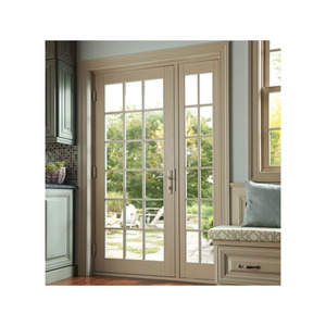 Porta Scorrevole in Alluminio con Vetro per Garage, Interni, Casa, Stile Moderno, Sistema Scorrevole in Vetro, Maniglia con Serratura, Accessori per Porta Scorrevole in Alluminio - Product Image 2