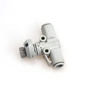 YBL 핫세일 공압 퀵 커넥터 최신형 푸시인 스케일 방식 공기 작동 매체용 유량 조절 밸브 - Product Image 2