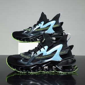 Sneakers Mecha Blade OEM da Uomo, Bianche, Azzurre, Arancioni, in Maglia Traspirante, Ammortizzanti, con Logo Personalizzato, Spedizione Diretta - Product Image 3