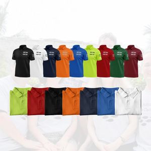 Polos personnalisés avec votre propre impression brodée Polos de travail en coton vierge de haute qualité avec <span class=keywords><strong>logo</strong></span> - Product Image 5