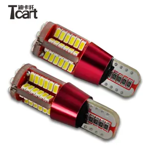 Tcart auto lighting bulb 9-30V T10 194 W5W 3014 57smd CANBUS LED car Side Turn Signals Clearance lamp Position Lights