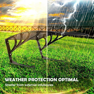 Protection UV résistant aux intempéries Robot tondeuse <span class=keywords><strong>Garage</strong></span> avec feuilles de PC et supports <span class=keywords><strong>en</strong></span> métal - Product Image 6