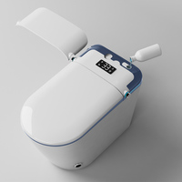 Nouvel arrivage de toilettes intelligentes, entièrement automatiques avec commande vocale, chauffage instantané, élargissement des sièges, rinçage automatique, bidet électrique, toilettes intelligentes