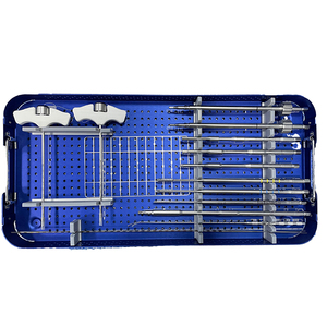 Orthopedic Spinal MIS <strong>Surgery</strong> <strong>Instruments</strong> <strong>Minimally</strong> <strong>Invasive</strong> Percutaneous Pedicle Screws MISFIX 5.5MM <strong>Instrument</strong> Set