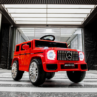 Voiture électrique pour enfants 2 places Mercedes Benz G63, voiture électrique pour enfants avec télécommande, batterie 12V, jouet à conduire