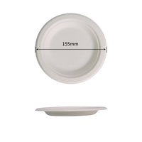 Non PFAS 7 pouces assiettes à gâteau assiettes jetables imprimées personnalisées Chine plaque de matériel d'emballage en papier en gros