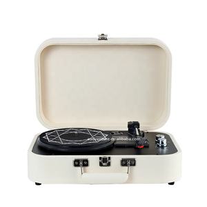 Tocadiscos <span class=keywords><strong>de</strong></span> <span class=keywords><strong>Vinilo</strong></span> con Logotipo Personalizado, Grabador <span class=keywords><strong>de</strong></span> Discos, Bluetooth, Entrada Auxiliar - Product Image 6