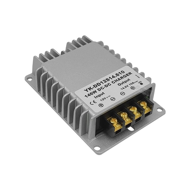 Manufacturer Waterproof Module 12v to 29.2v Max Charge Current 10A Dc Dc Battery Charger for Lifepo4