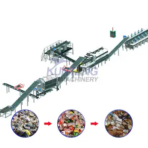 China factory price Stale waste recycling sorting machine landfill garbage management machinery plant