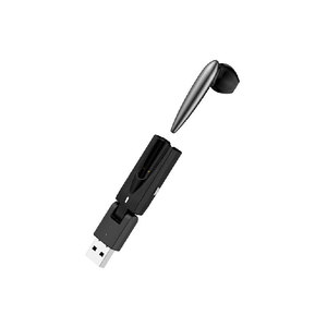 Auriculares Bluetooth con base, cancelación de ruido de un solo canal para música por ordenador, carga micro USB BT 5,0 - Product Image 2